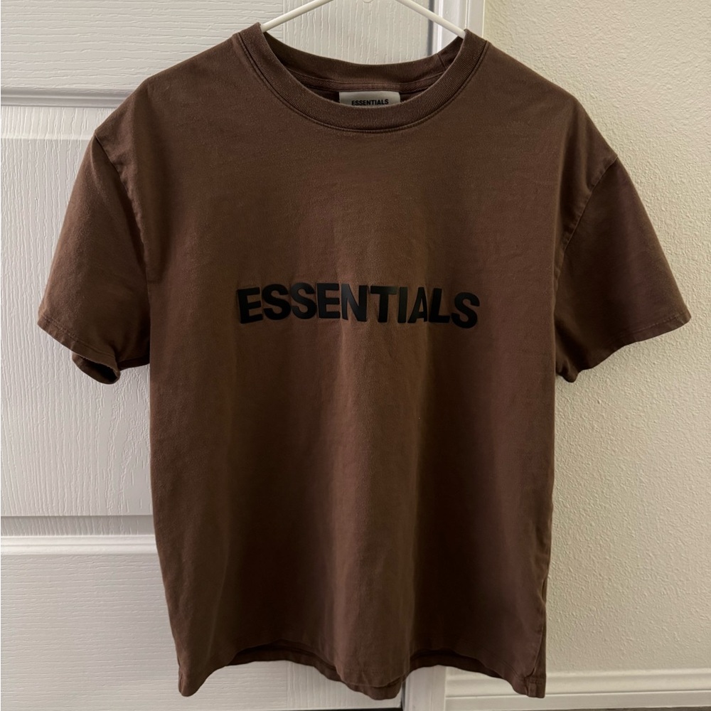 Essentials Brown T shirt, XS